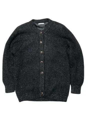 vintage SUNLAMAIL 니트 가디건 블랙 80s 90s