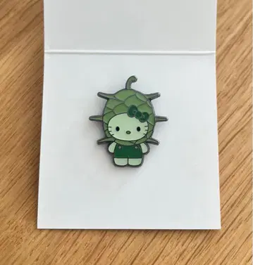 간사이 만박 일본관 모 키티 핀 배지