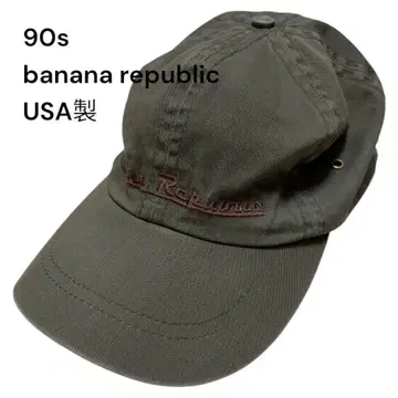 90s banana republic USA 캡 vintage