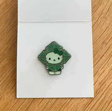 오사카 만박 일본관 모 키티 핀 배지