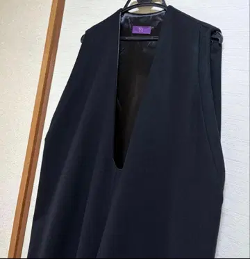 와이즈 블랙 램스울 롱 슬리브리스 원피스