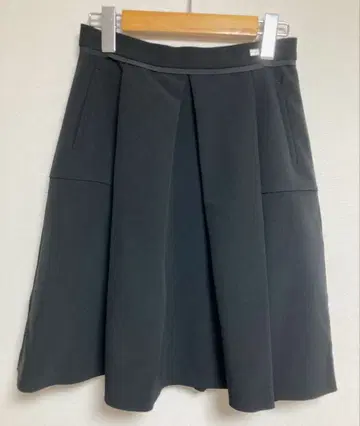 엠즈 그레이시 플레어 스커트 38 블랙 YK0656