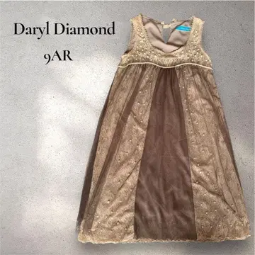 [ Daryl Diamond ] 드레스 파티 결혼식 브라운 레이스 펄