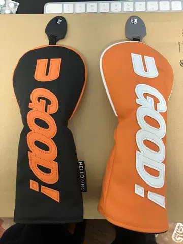 유틸리티용 골프헤드커버 새상품급 2개 세트