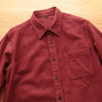 무인양품 / 오가닉 코튼 플란넬 셔츠