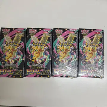 포켓몬 카드 슈링크 포함 4 BOX