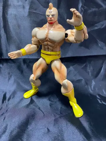 로망당 근육맨 근육 스구루 옐로우 컬러 팬츠 ver 피규어