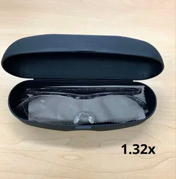 미사용 새상품 하즈키 루페 라지 1.32x 블랙 그레이