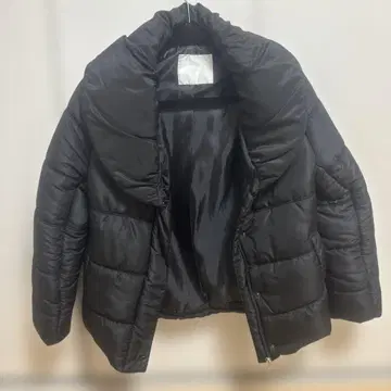 블랙 다운 자켓