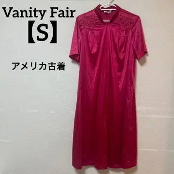 Vanity Fair [ S ] 빨간색 셔츠 원피스 미국 빈티지 의류