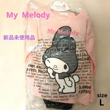 미사용 새상품 산리오 My Melody 파자마 룸웨어 L
