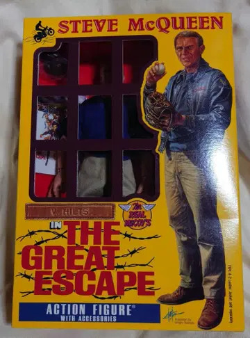 리얼 맥코이 [스티브 맥퀸 대탈주] 당시 물품 외부 박스 개봉