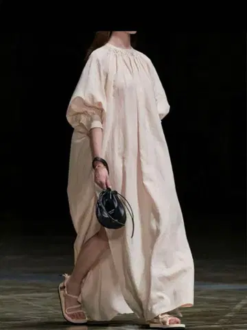 [ 새상품급 ] HYKE 프렌치 린넨 원피스 드레스