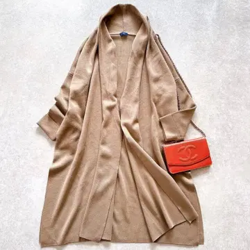 인기 쉽스 정가 2.8만 울 니트 코트 베이지 워셔블 겉옷