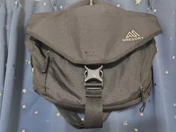 GREGORY 바디백 블랙 메신저