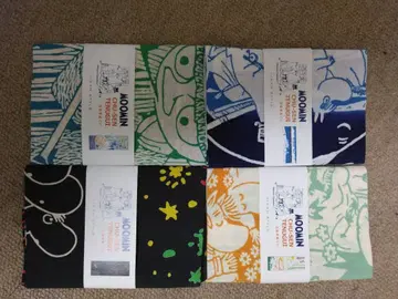 무민 수건 4종 세트