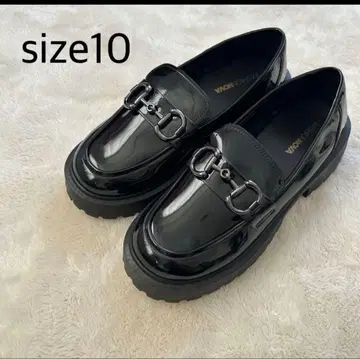 [ 새상품급 ] 블랙 통굽 로퍼