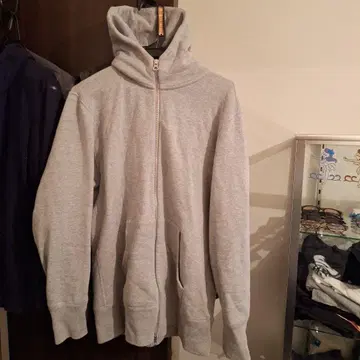 루프 휠러 하이 지퍼 후디 XL 사이즈