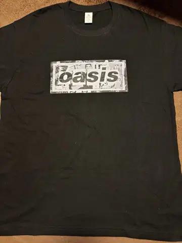 oasis live '25 월드 투어 티셔츠