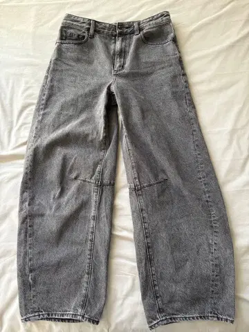 GU 배럴 레그 팬츠, UNIQLO 와이드 팬츠 3종 세트