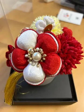 일본 정통의상 소품 꽃 장식 71624