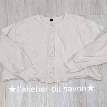 l'atelier du savon 크롭 가디건