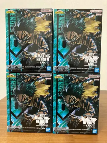 나의 히어로 아카데미아 피규어 미도리야 이즈쿠 4개 세트