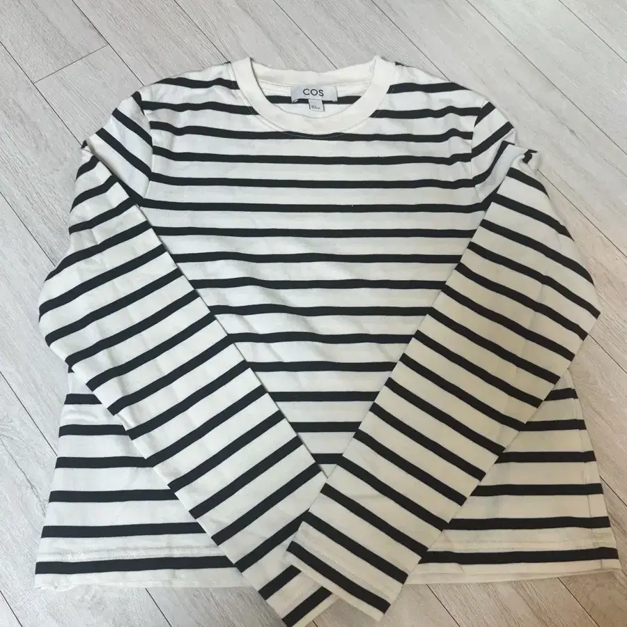 Cos striped long-sleeved t-shirt