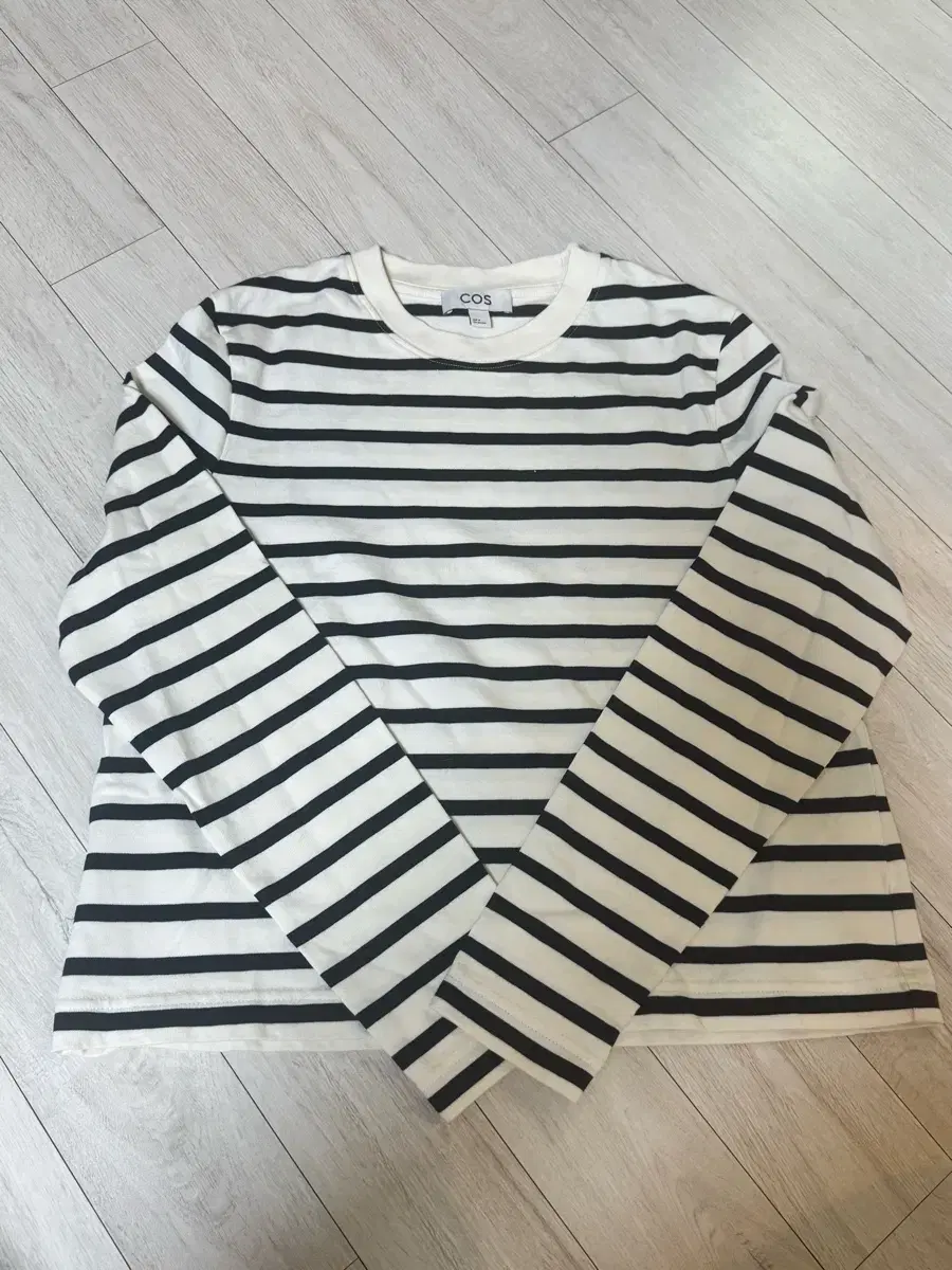 Cos striped long-sleeved t-shirt