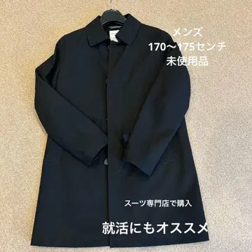 블랙 스텐카라 코트 퀼팅 안감