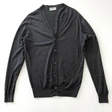 새상품급 영국제 john smedley 가디건 M 그레이 하이 게이지