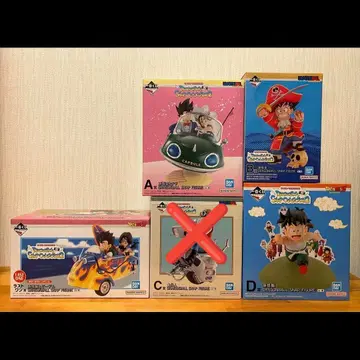 제일복권 드래곤볼 피규어 4종 세트 라스트원상 A상 B상 C상