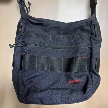 BRIEFING 블랙 숄더백 데이트리퍼 딥씨