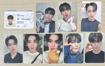 WEi 요한 트레이딩 카드 9장