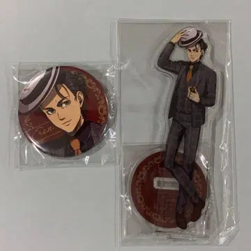 진격의 거인 엘렌 아크릴 스탠드 캔뱃지 애니메이트 특전