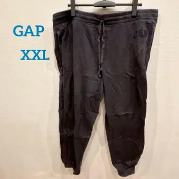 새상품급 GAP 갭 XXL 블랙 조거 팬츠 여성용 남성용