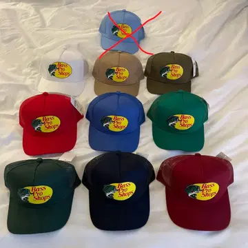 가격 인하 BASSPROSHOPS 메쉬 캡 의류