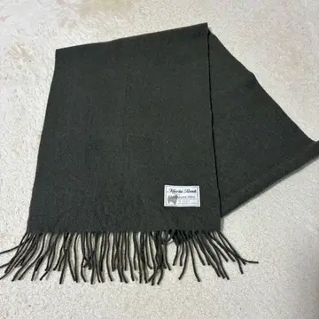 Maria Stouk 캐시미어 100% 머플러 다크 그레이