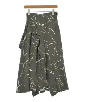 Ujoh 롱 맥시 길이 스커트 여성용