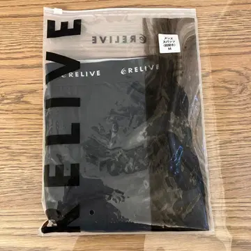 RELIVE 남성용 레깅스 M 사이즈 블랙