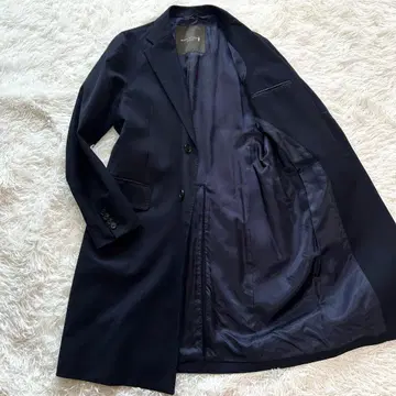 MACKINTOSH 매킨토시 체스터 코트 울 네이비 L