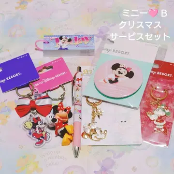 디즈니 리조트 *미니 7세트* Christmas 서비스 판매 B