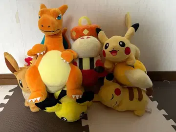 포켓몬 봉제 인형 묶음 판매 피카츄 피츄 코닥 이브이 등