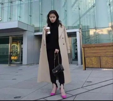 laubeblanc 드롭 숄더 풀오버 블랙