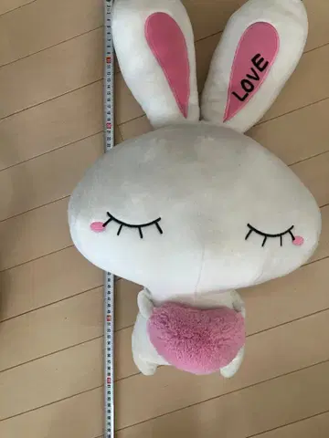 오오츠카 아이 토끼 봉제 인형 LOVE짱 세트