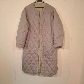 그린 라벨 릴랙싱 퀼팅 롱 다운 자켓