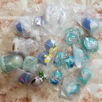 산리오 피규어 외 일괄 가챠 시나모롤 한교동 포차코