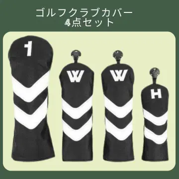 골프 클럽 헤드커버 4세트 드라이버 페어웨이 우드 UT