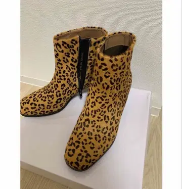 [ 새상품 ] 키다리 아저씨 레오파드 무늬 부츠 24cm