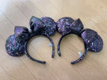 디즈니 스팽글 머리띠 퍼플 2개 세트